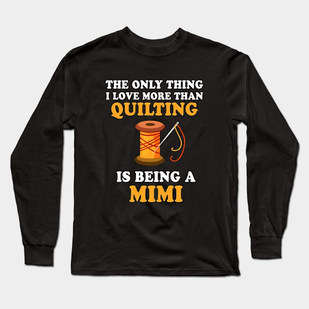 Mimi Quilting Long Sleeve T-Shirt by sunima